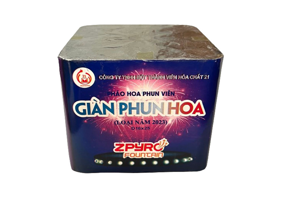 Giàn phun hoa liền khối (loại năm đặc biệt 2023)