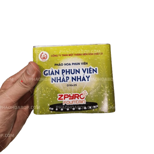 Giàn phun viên nhấp nháy (Loại năm 2024)